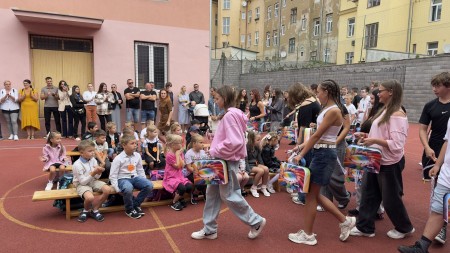 Přivítání prvňáčků