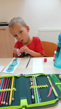 Den třídních kolektivů - spolupráce 1. B a 9. B