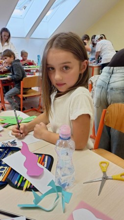 Den třídních kolektivů - spolupráce 1. B a 9. B