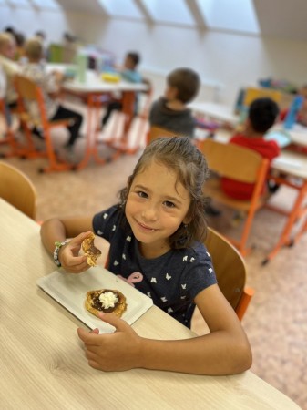 Den třídních kolektivů - spolupráce 1. B a 9. B